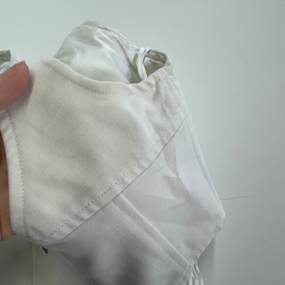 Bardot Top Womens 2 X Small White Bronte Corset Cropped - Picture 11 of 13